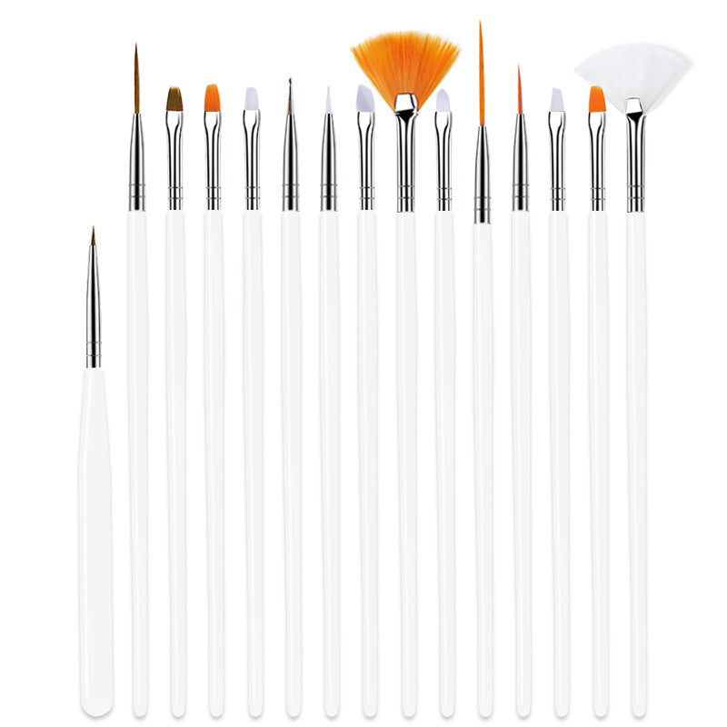 15Pcs/Set Nail Brush Secondary image