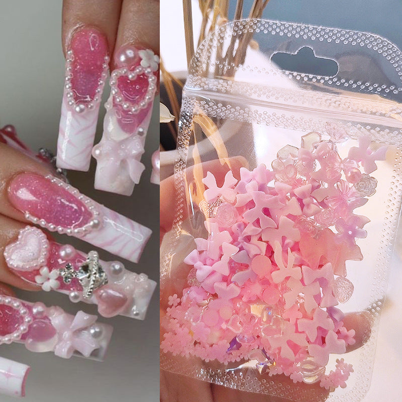 Aurora Bow Resin Nail Art Secondary image