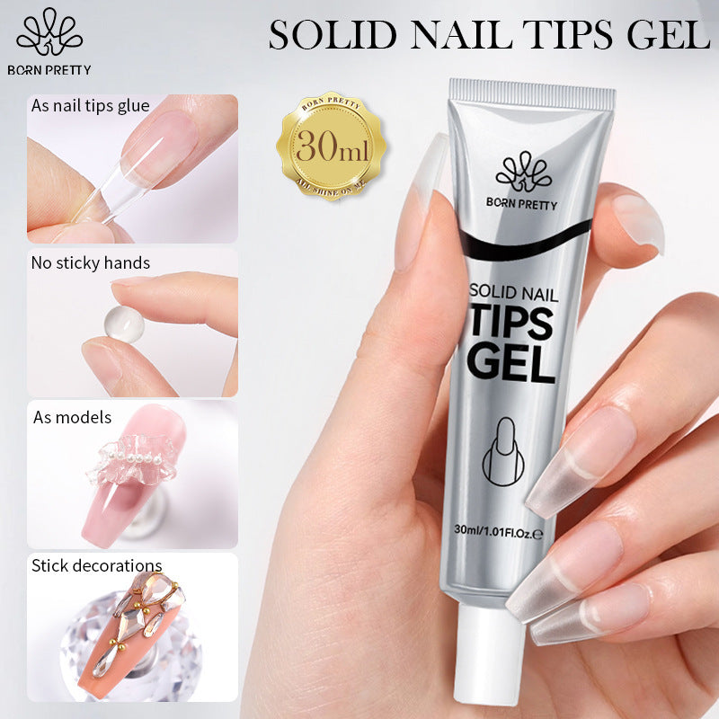 Solid Nail Tips Gel Glue Main image