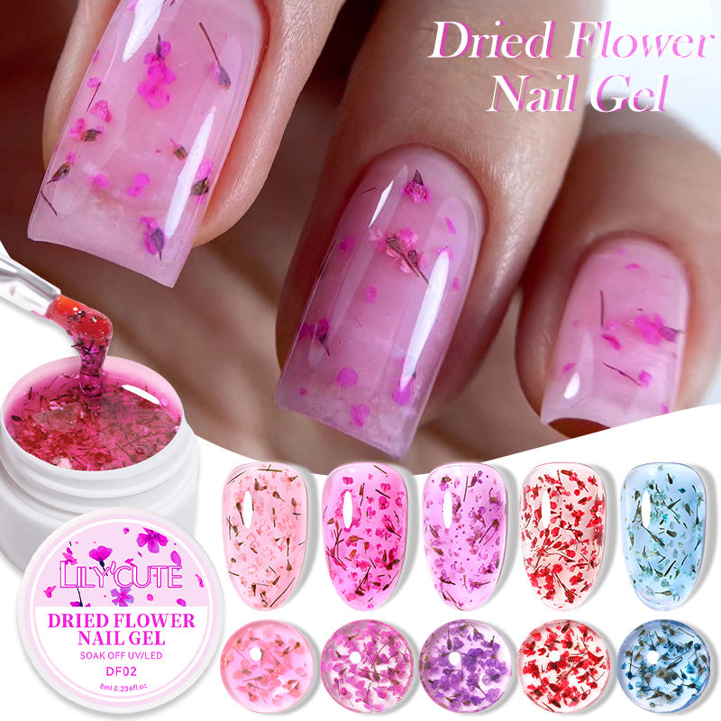 Dried Flower Nail Gel Main image