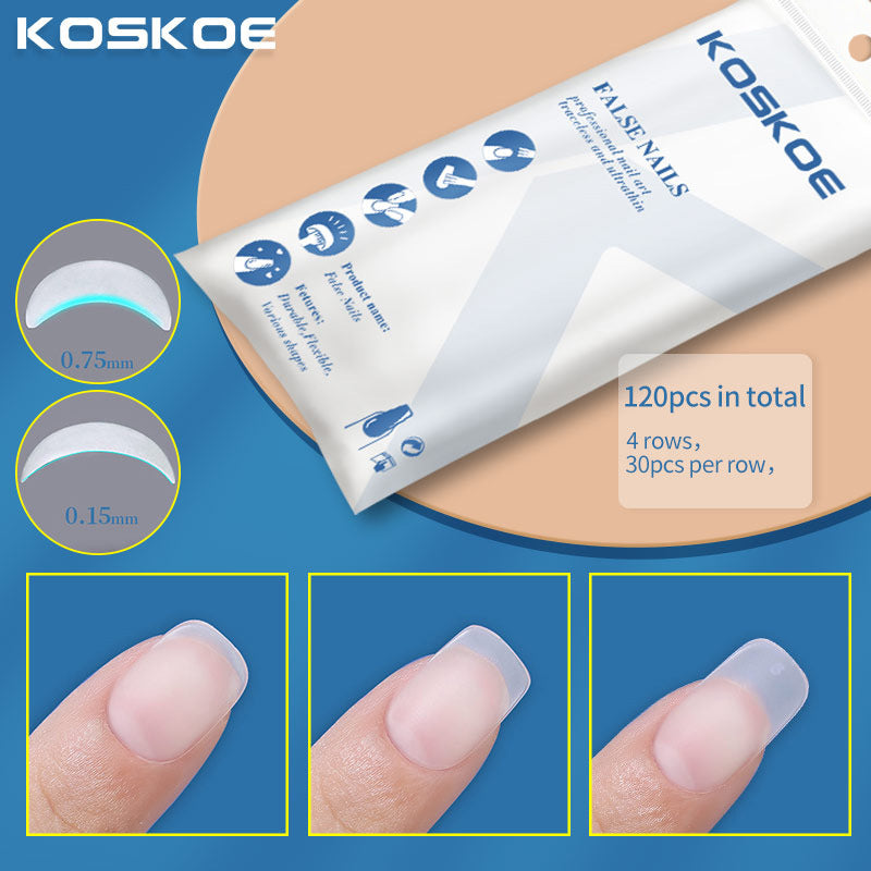 120pcs Matte False Nail Secondary image