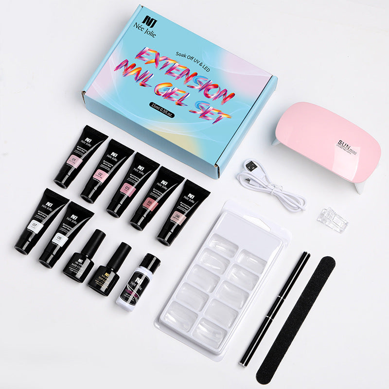 7 Colors Poly Gel Starter Kit