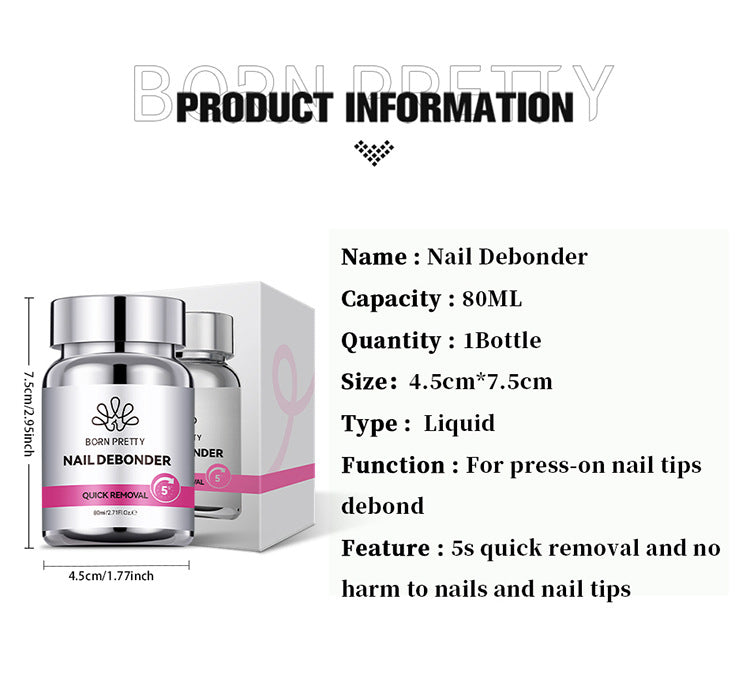 Nail Debonder Quick Removal