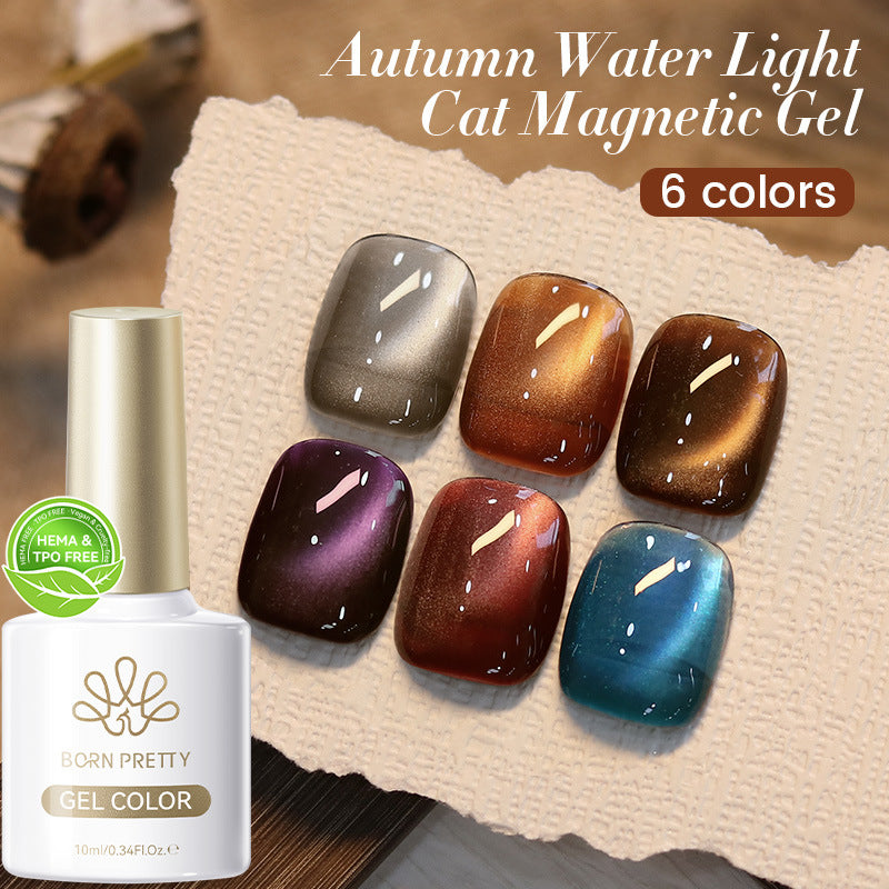Autumn Water Light Cat Magnetic Gel Main image