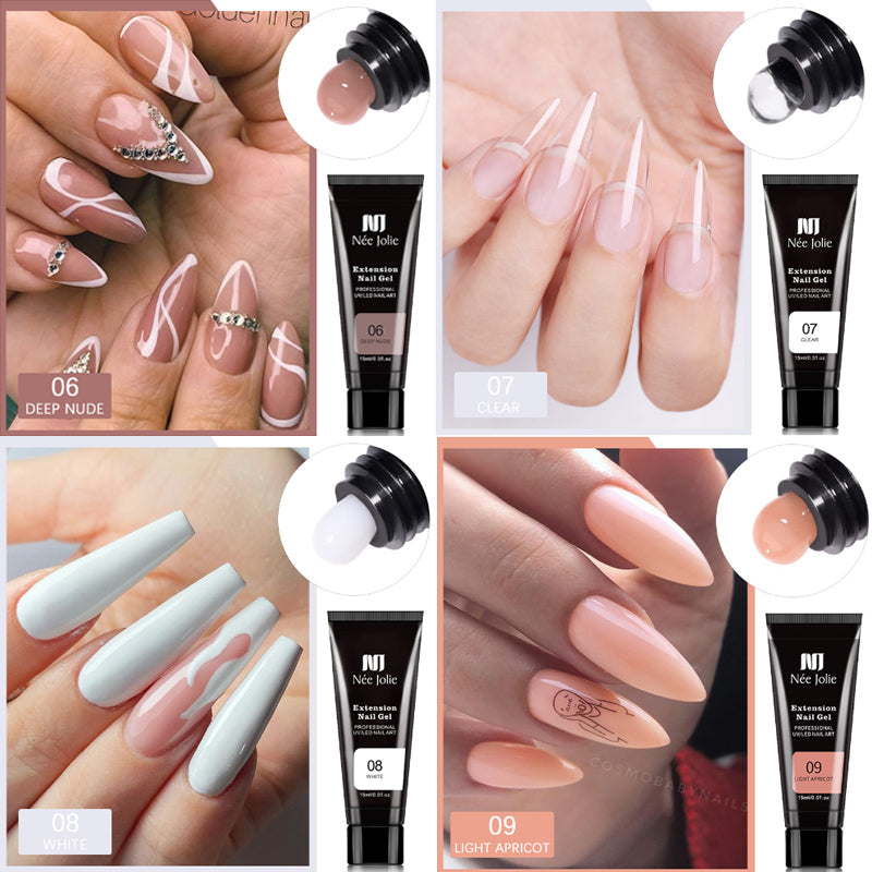 12 Colors Poly Gel Starter Kit